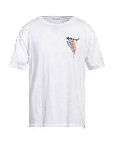 Officina 36 Man T-shirt White Size L Cotton