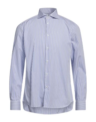 Shop Pier-d Man Shirt Blue Size 17 ½ Cotton