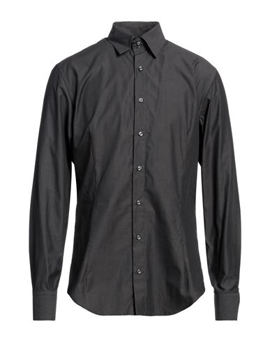Gerald Pahr Man Shirt Steel Grey Size 17 Cotton
