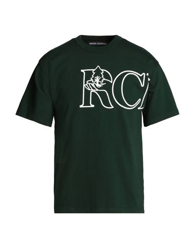 Reese Cooper Man T-shirt Green Size Xs Cotton