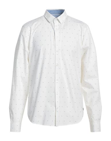 Avignon Man Shirt White Size L Cotton