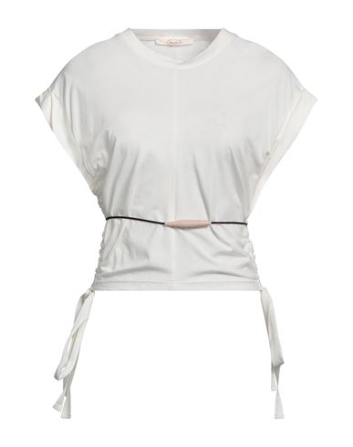 Shop Souvenir Woman T-shirt White Size M Cotton