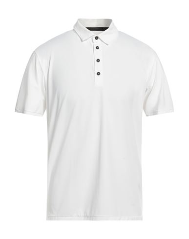 Rrd Man Polo Shirt White Size 46 Polyamide, Elastane