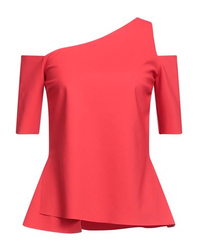 Chiara Boni La Petite Robe Woman Top Red Size 2 Polyamide, Elastane