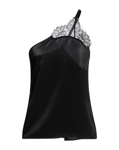 Jw Anderson Lace-trim Cami Top In Black