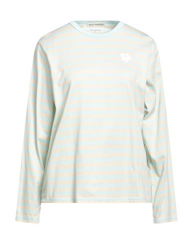 Shop Marimekko Woman T-shirt Sky Blue Size M Cotton