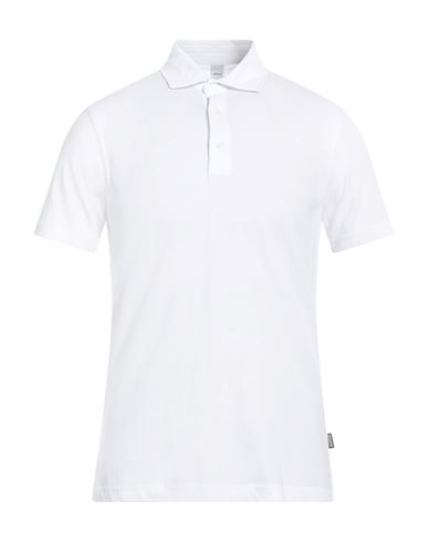 Aspesi Man Polo Shirt White Size S Cotton