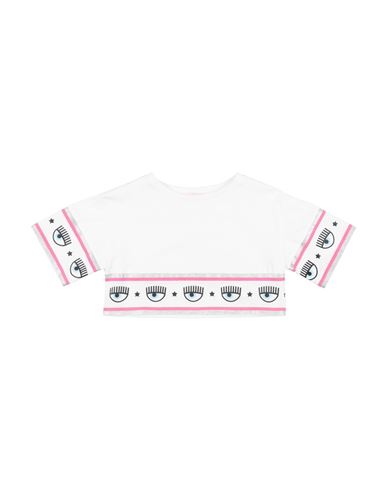 Chiara Ferragni Toddler Girl T-shirt White Size 6 Cotton In White