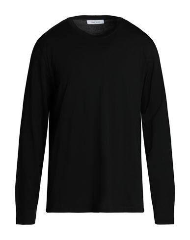 Gran Sasso Man T-shirt Black Size 42 Cotton