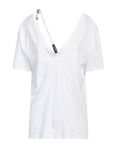 Souvenir Woman T-shirt White Size M Cotton