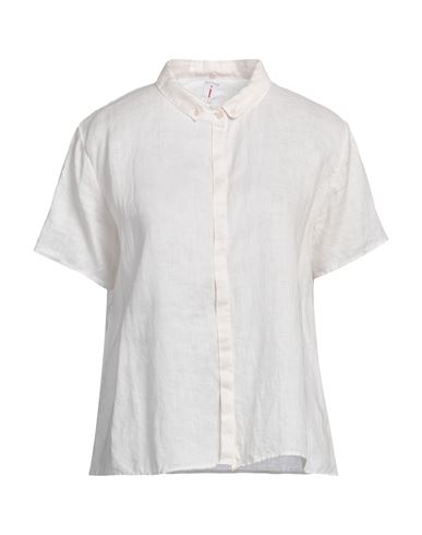 Isabella Clementini Woman Shirt Off White Size 8 Cotton