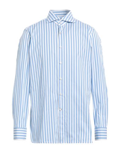 Shop Sonrisa Man Shirt Sky Blue Size 17 Organic Cotton