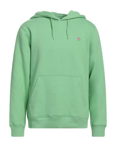 Dickies Man Sweatshirt Light Green Size Xl Cotton, Polyester