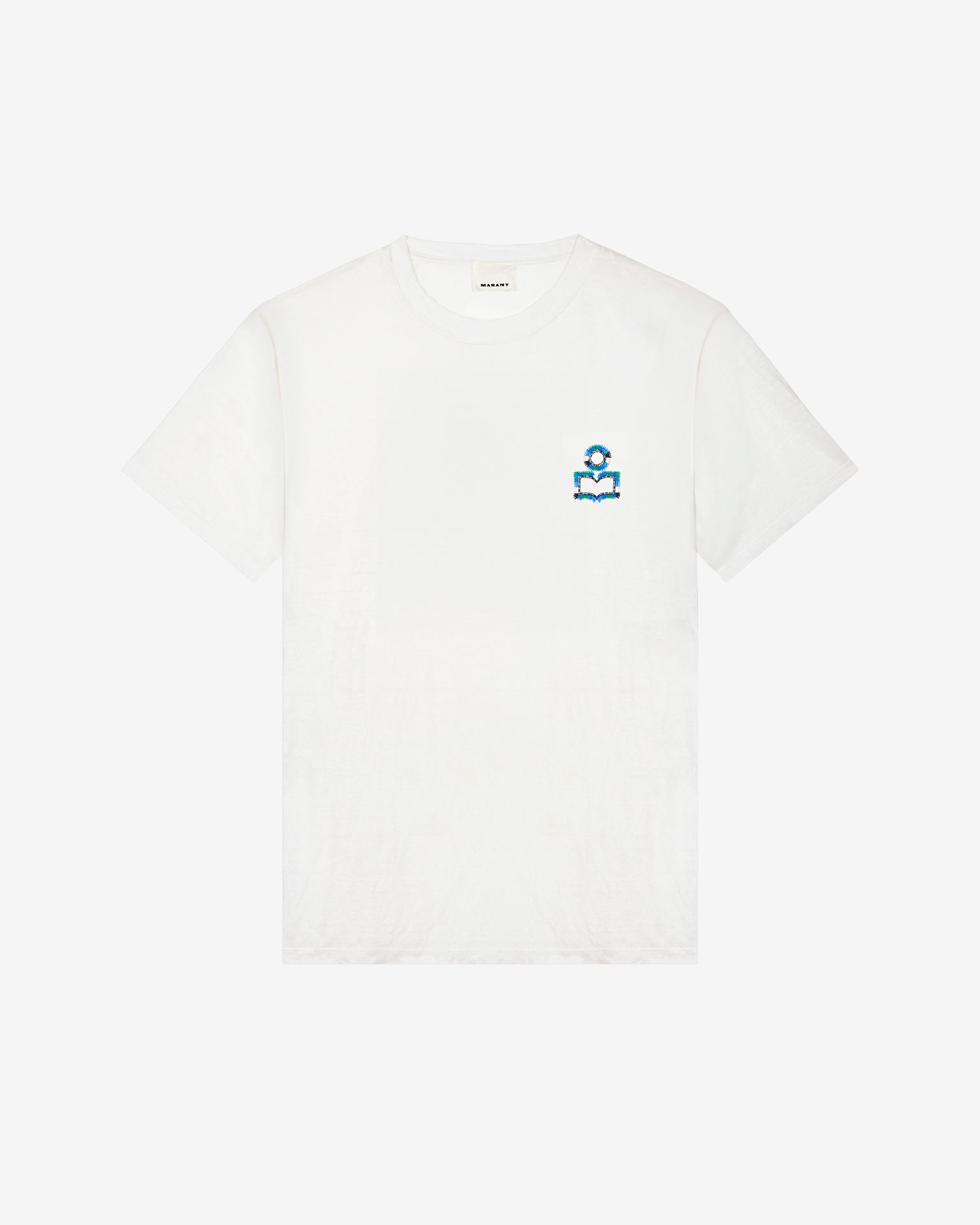 Shop Isabel Marant Hugo Logo Tee-shirt In White