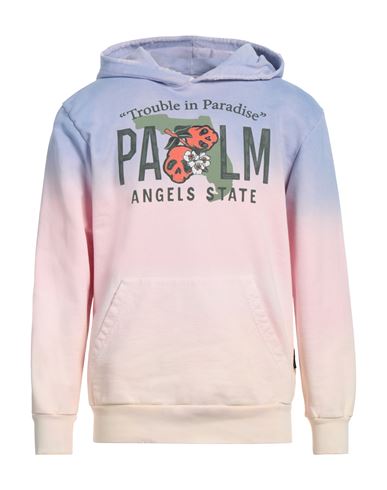 Palm Angels Man Sweatshirt Pink Size L Cotton, Polyester