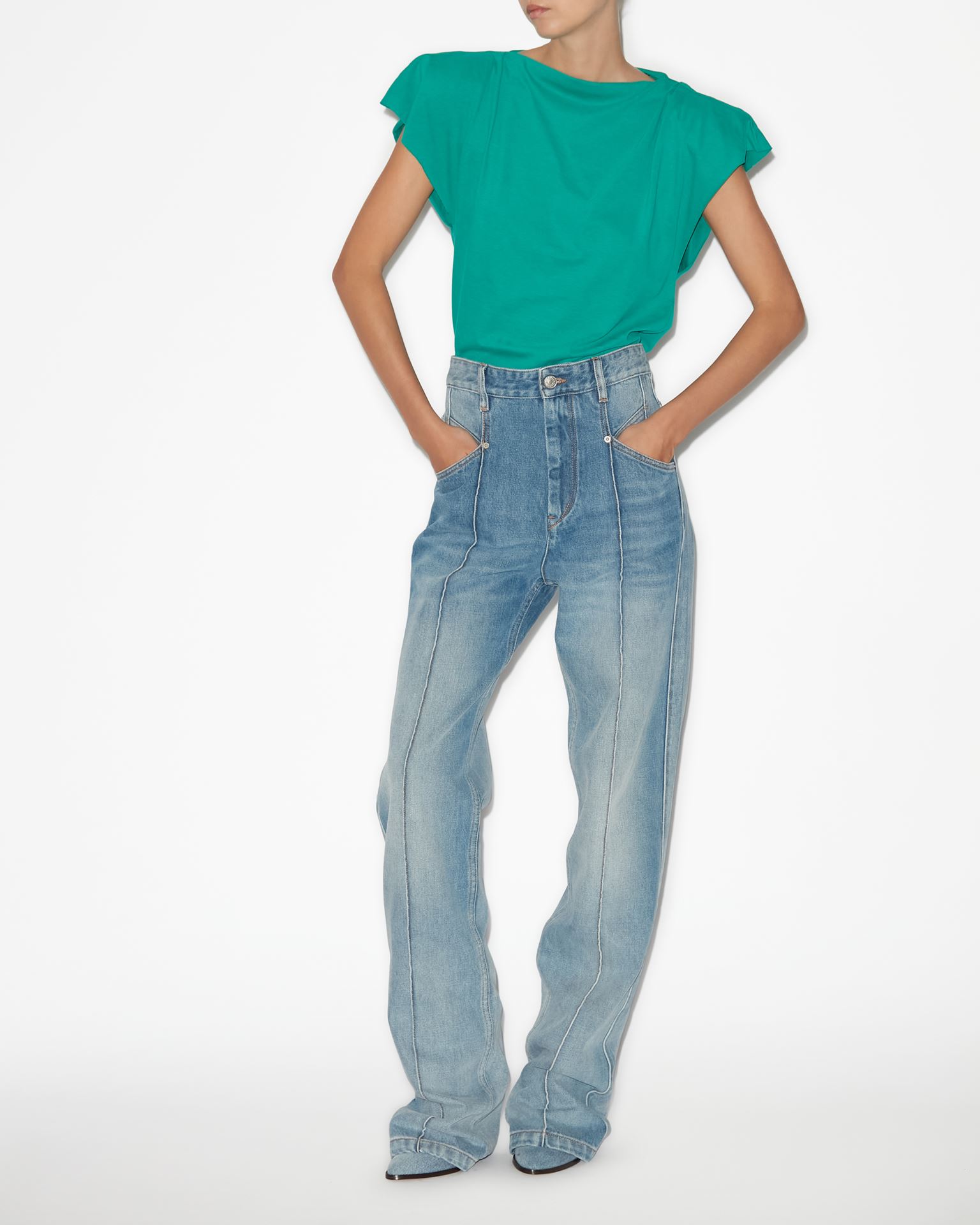 Isabel Marant, Sebani Tee-shirt - Women - Green