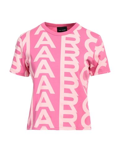Marc Jacobs Woman T-shirt Fuchsia Size Xs Cotton, Elastane In Pink