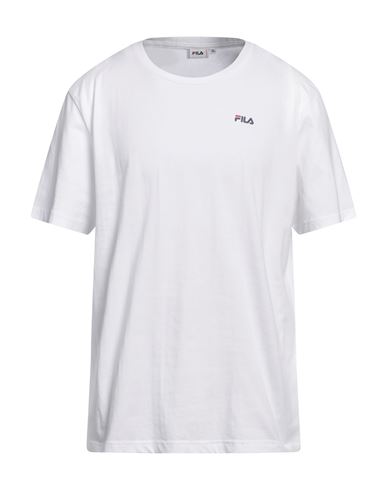 Fila Man T-shirt White Size Xxxl Cotton