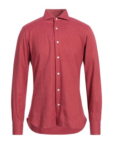 Shop Dandylife By Barba Man Shirt Red Size 15 ¾ Cotton