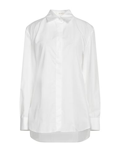 The Row Woman Shirt White Size 8 Cotton