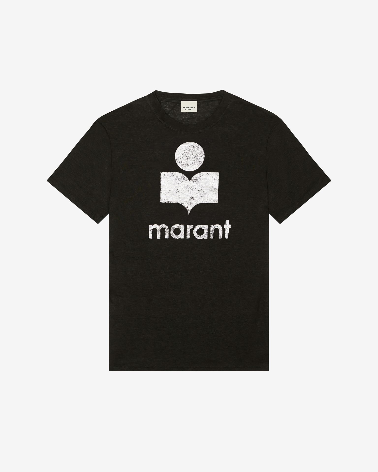 Shop Marant Etoile Zewel Logo Tee-shirt In Black