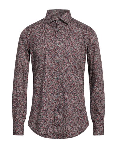 Camisa Hombre Burdeos 40 Hombre