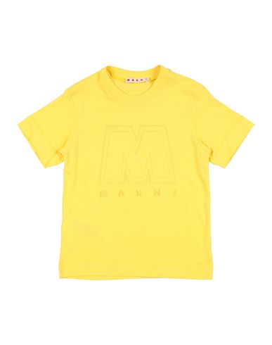 Marni Babies'  Toddler T-shirt Yellow Size 6 Cotton