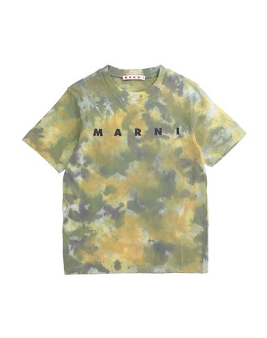 Marni Babies'  Toddler T-shirt Sage Green Size 6 Cotton
