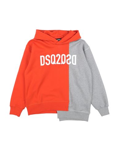 Dsquared2 Toddler Sweatshirt Orange Size 6 Cotton, Elastane In Orange