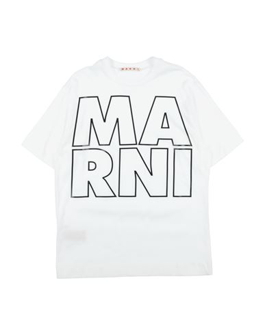 Marni Babies'  Toddler T-shirt White Size 4 Cotton