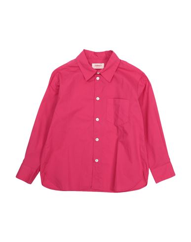 Shop Maan Toddler Boy Shirt Fuchsia Size 6 Cotton In Pink