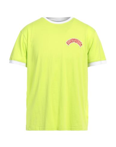 Shop Bluemarble Man T-shirt Acid Green Size Xl Organic Cotton