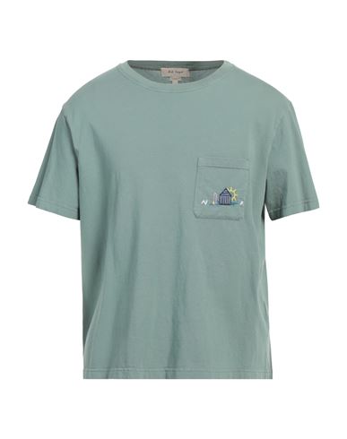 Nick Fouquet Man T-shirt Sage Green Size Xxl Cotton