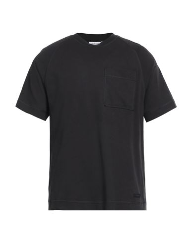 Calvin Klein Man T-shirt Black Size M Cotton