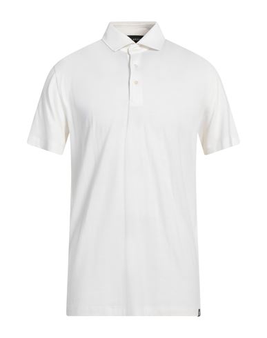 Lardini Man Polo Shirt Ivory Size Xxl Wool In White