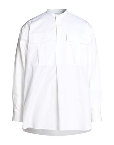 Aspesi Man Shirt White Size L Cotton