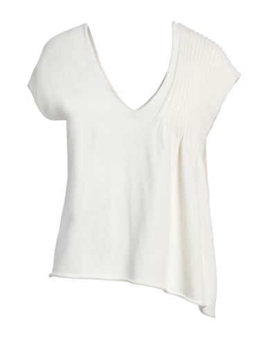 Liviana Conti Woman Sweater Ivory Size 8 Viscose, Polyamide, Elastane In White