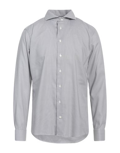 Eton Man Shirt Grey Size 16 Cotton