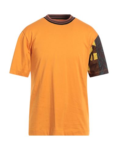 Dries Van Noten Man T-shirt Mandarin Size L Cotton