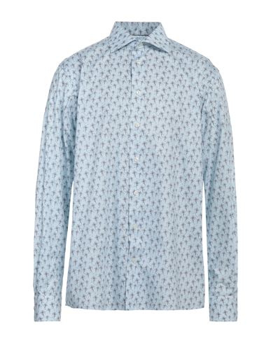 Eton Man Shirt Sky Blue Size 17 Cotton
