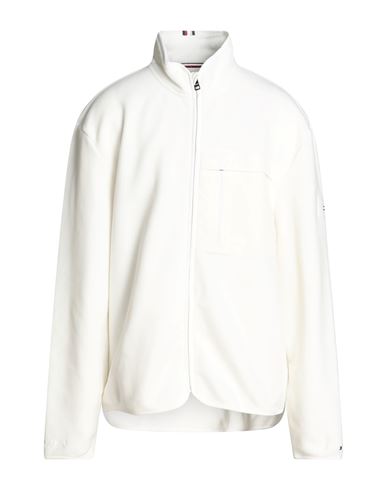 Tommy Hilfiger Man Sweatshirt White Size Xxl Polyester