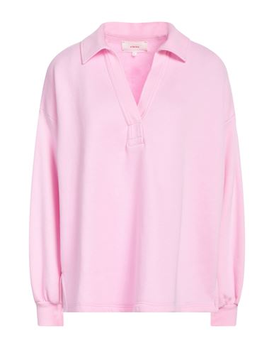 Xirena Xírena Woman Polo Shirt Pink Size L Polyester, Bamboo, Cotton