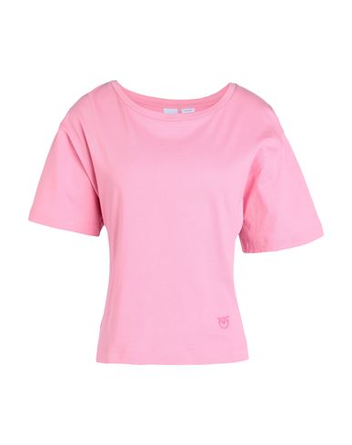 Pinko Woman T-shirt Pink Size L Cotton