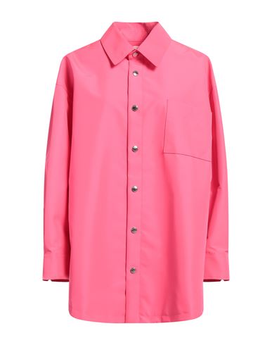 Shop Khrisjoy Woman Shirt Fuchsia Size 00 Polyester In Pink