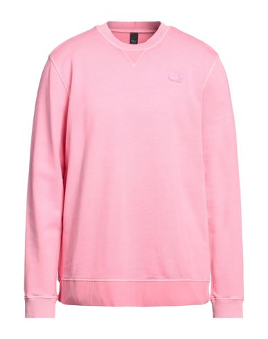 Alphatauri Man Sweatshirt Pink Size L Cotton, Polyamide