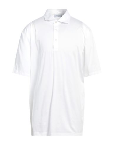 Shop Gran Sasso Man Polo Shirt White Size 48 Cotton