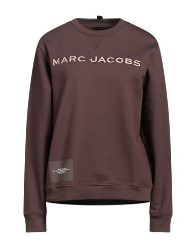 Marc Jacobs Woman Sweatshirt Brown Size Xl Cotton
