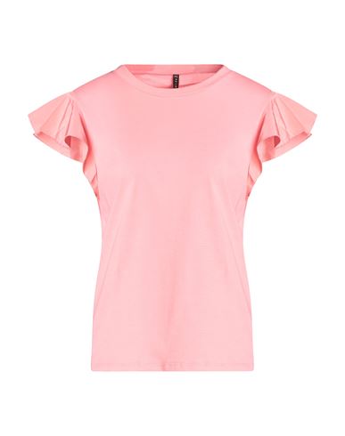 Manila Grace Woman T-shirt Pink Size S Cotton, Polyester