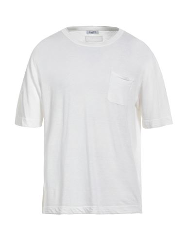 Shop Paltò Man T-shirt White Size Xl Linen, Cotton