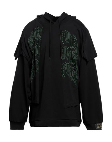 Shop Raf Simons Man Sweatshirt Black Size Xl Cotton